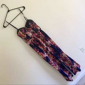 Band of Gypsies Fiery Floral One Piece